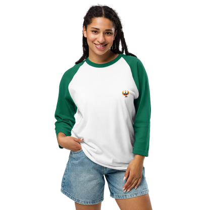 Sun Worlds 3/4 sleeve raglan shirt Sun Worlds