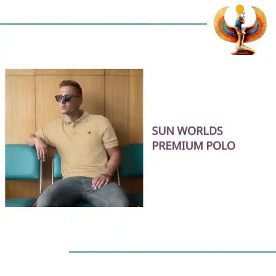 Sun Worlds Premium Polo by@Outfy